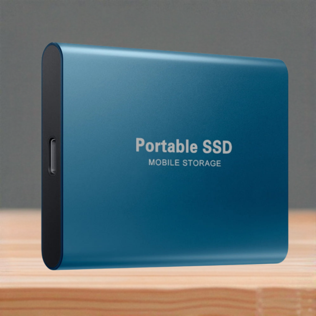 Fast USB-C External Hard Drive – Compact Portable SSD with 1050 MB/s Speed