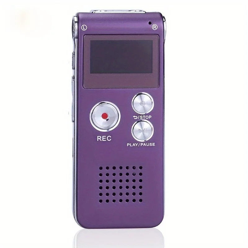 Portable Voice Activated Audio Recorder with High-Quality Capture