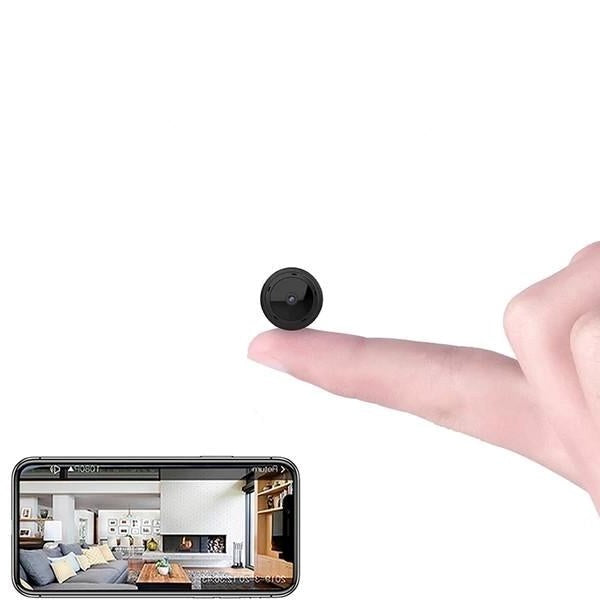 1080P Wireless Security Camera with Night Vision – Compact WiFi Surveillance