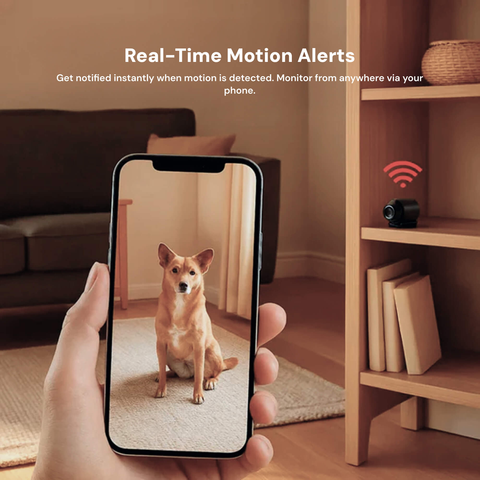 Wireless Indoor Security Camera System with 1080P Video and Night Vision