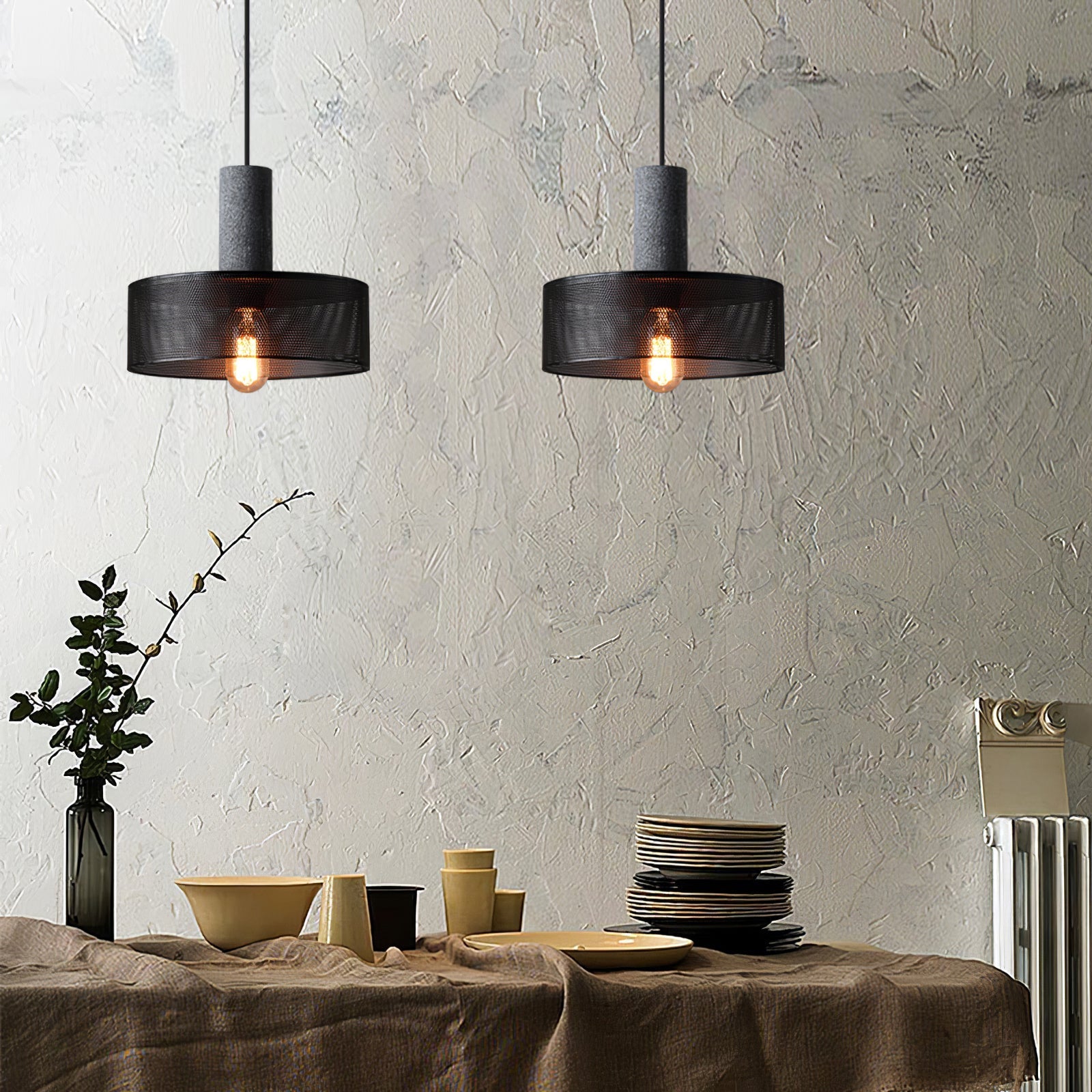 Industrial Style Pendant Light for Modern Kitchen Decor