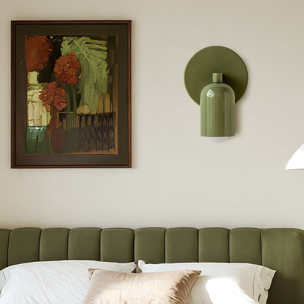 Mini LED Wall Light in Matte Finish - Modern Iron Design