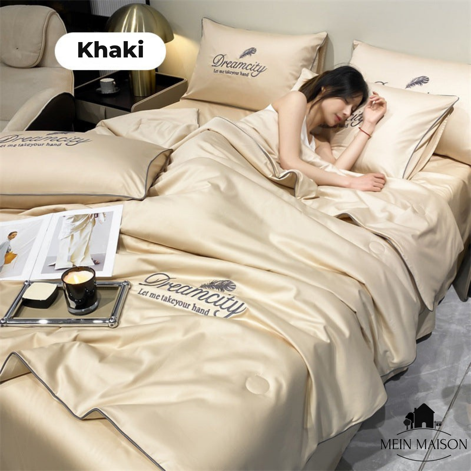 Lightweight Summer Cooling Blanket – Soft Ice Silk for Refreshing Comfort