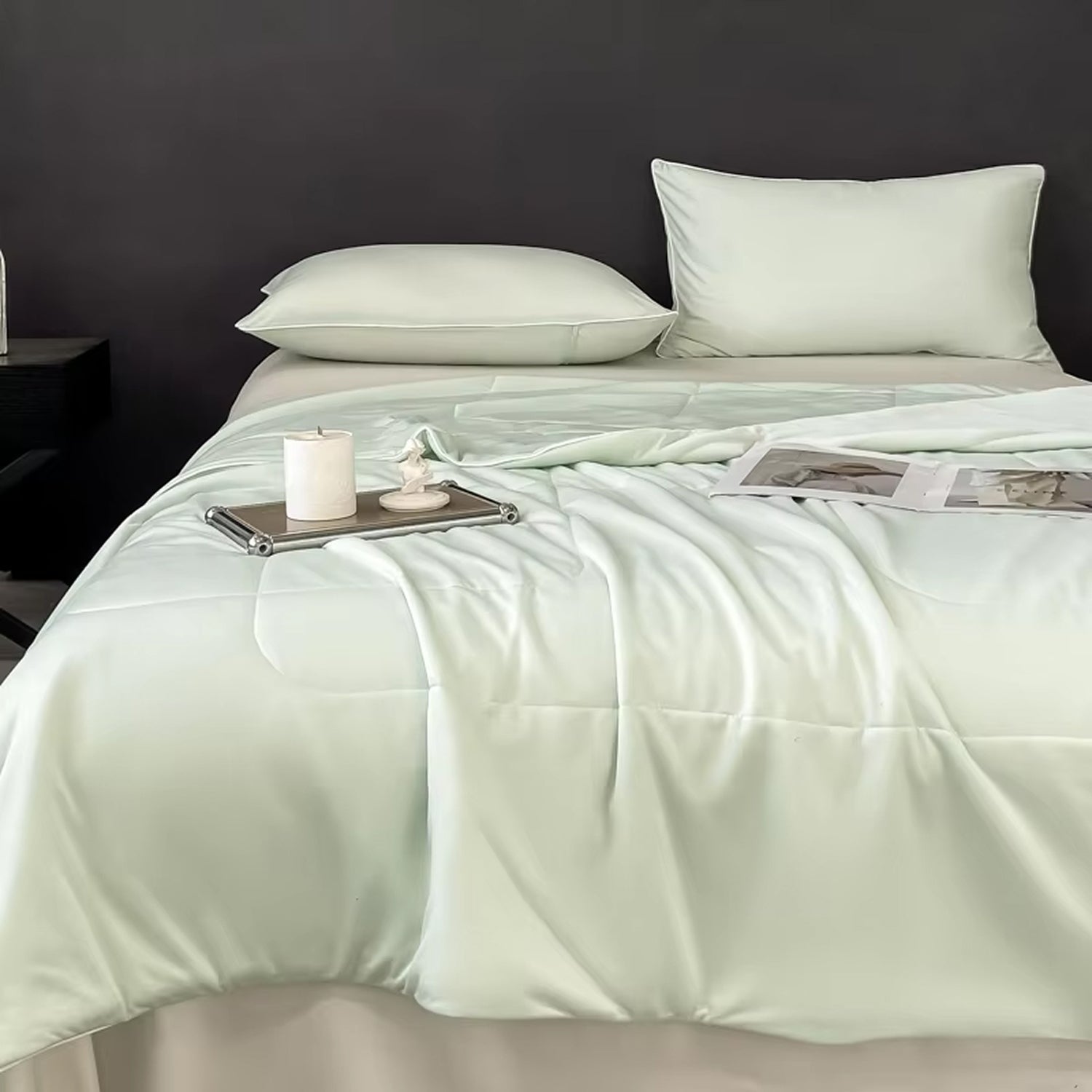Dual-Sided Cooling Blanket - Q-Max Fabric for Hot Sleepers