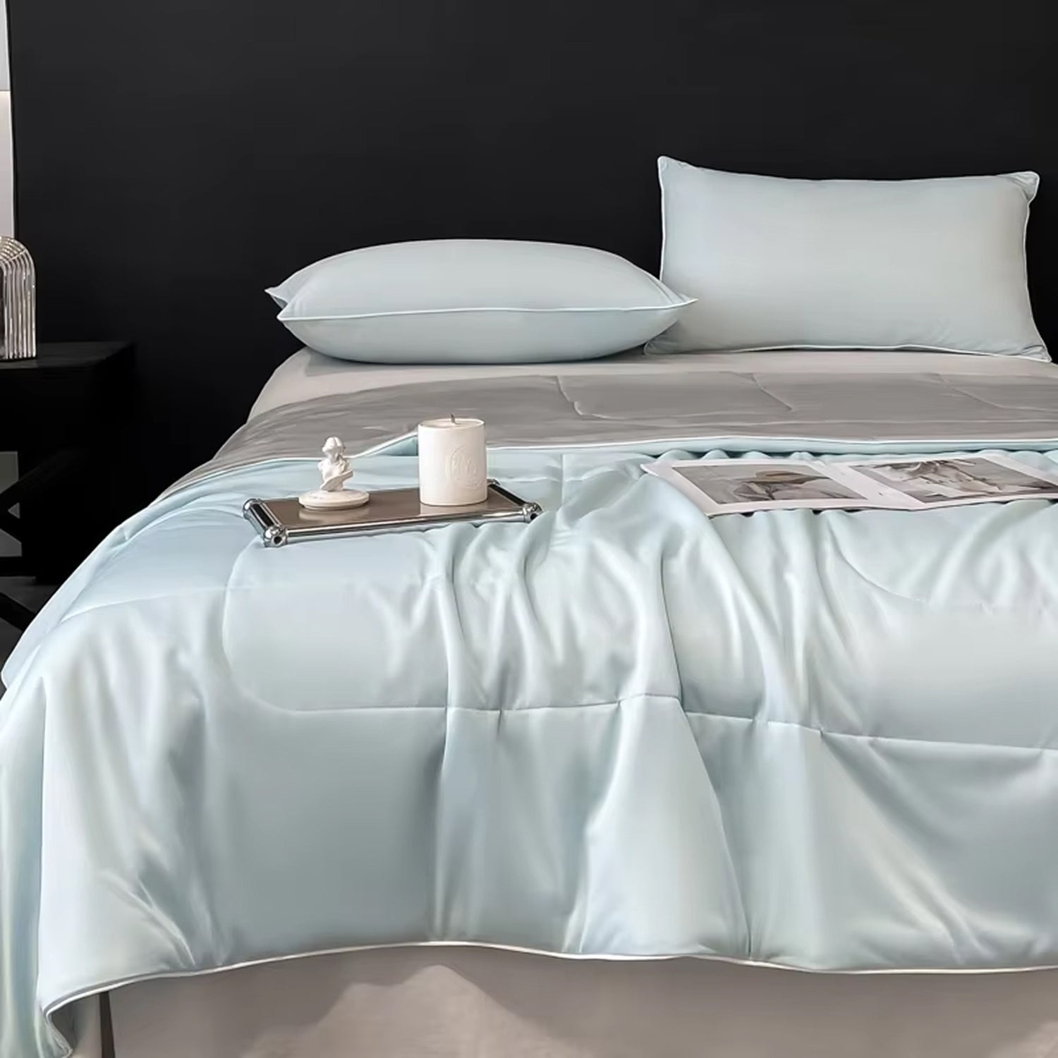 Dual-Sided Cooling Blanket - Q-Max Fabric for Hot Sleepers
