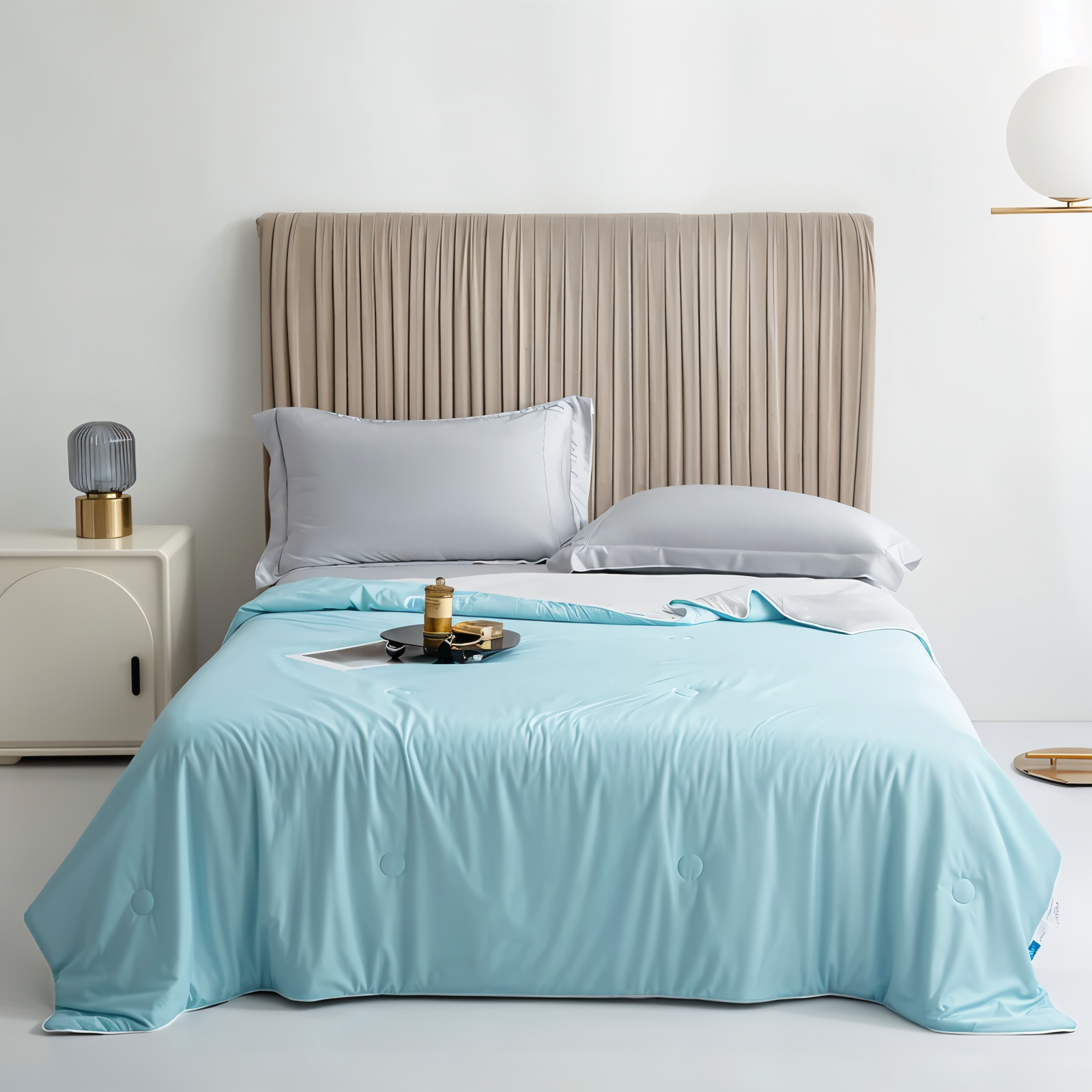 Reversible Cooling Bed Blanket Collection | Hypoallergenic Comfort for Warm Sleepers