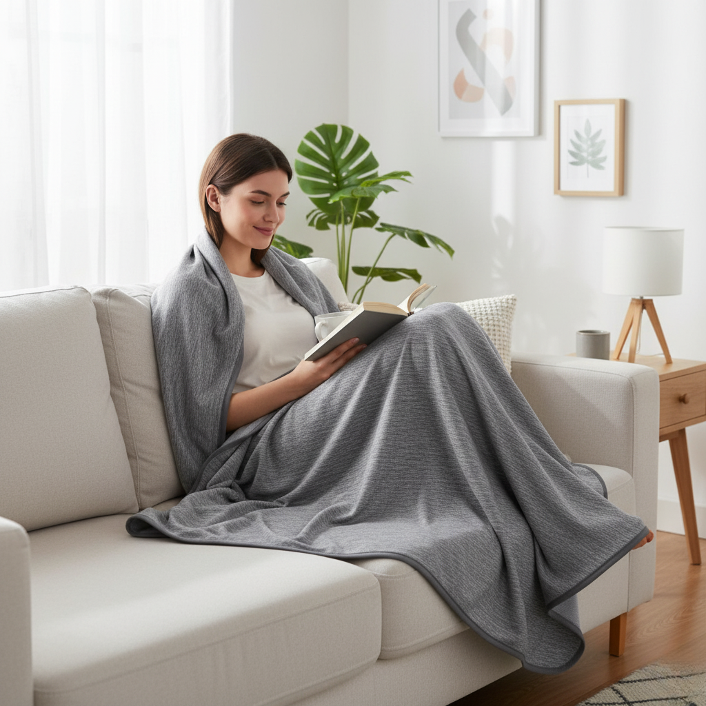 Lightweight Cooling Blanket Set | Breathable Comfort Layer for Hot Sleepers