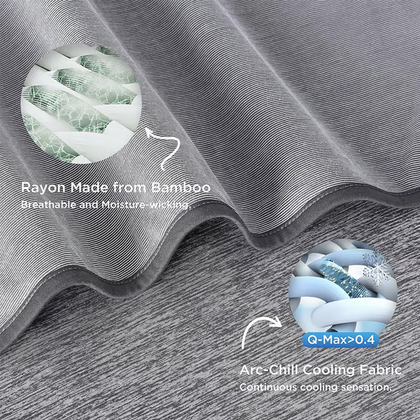 Lightweight Dual-Sided Cooling Blanket for Hot Sleepers and Night Sweats