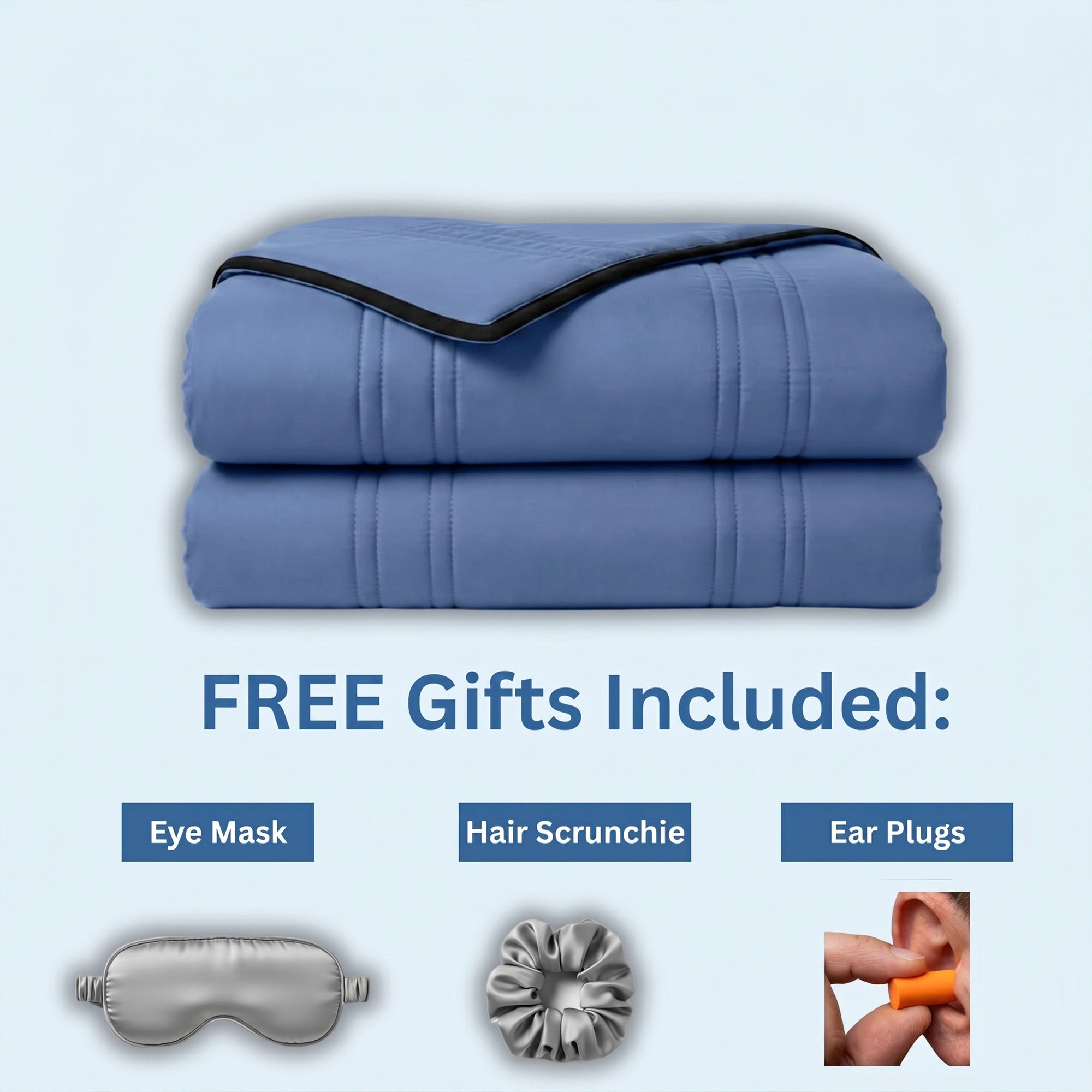 Breathable Ice-Infused Cooling Blanket for Comfortable Sleep