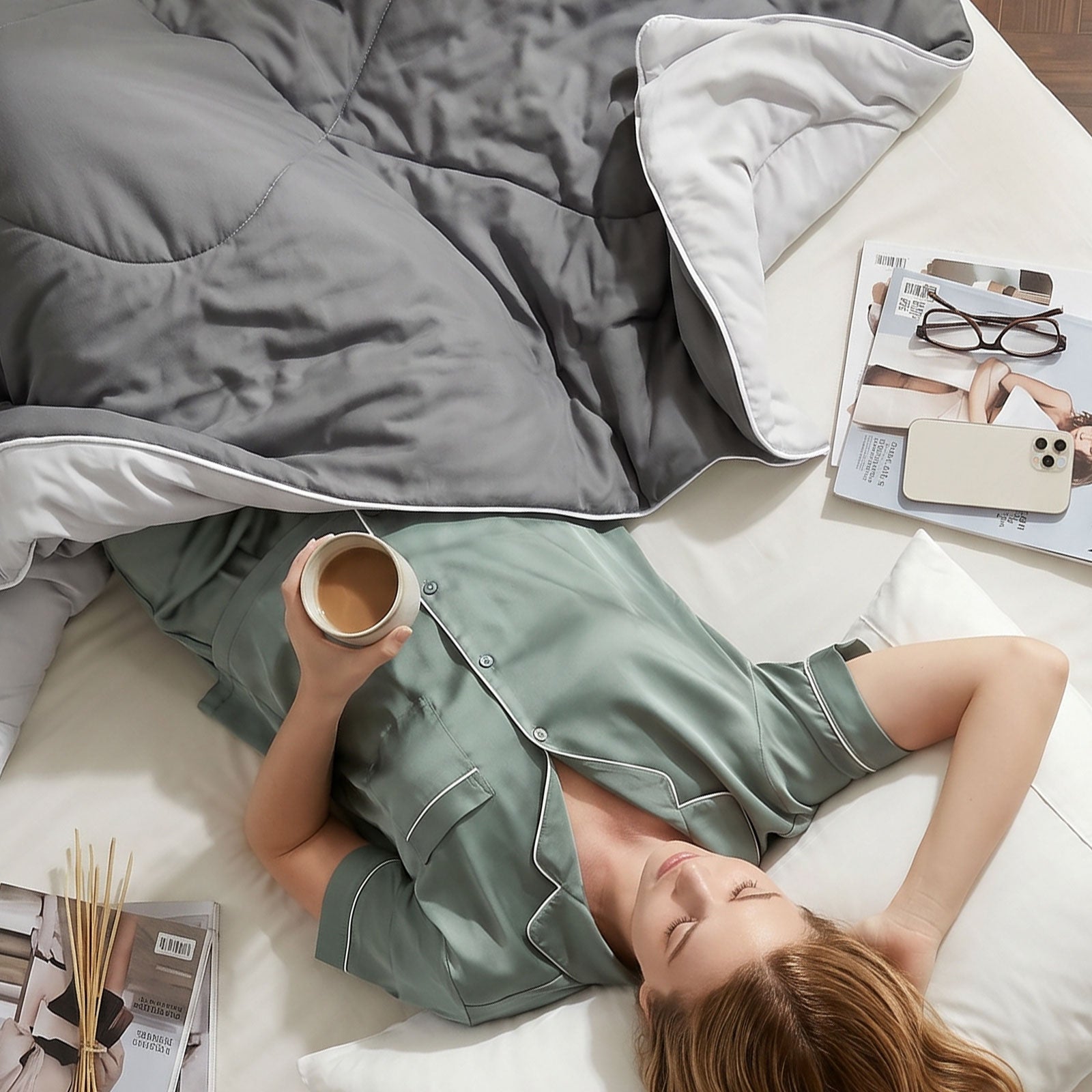 Lightweight Cooling Blanket | Breathable Fabric for Hot Sleepers