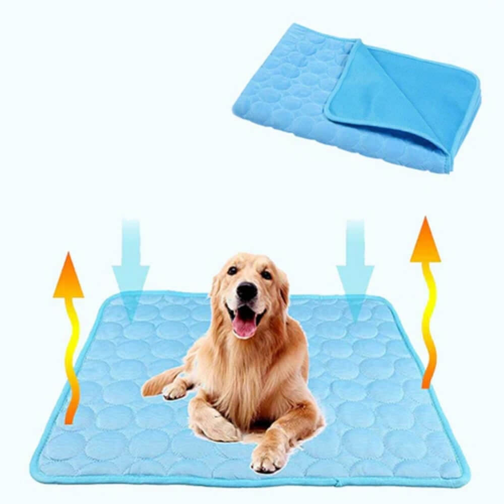 Portable Cooling Pad for Dogs - Lightweight Pressure-Activated Bed