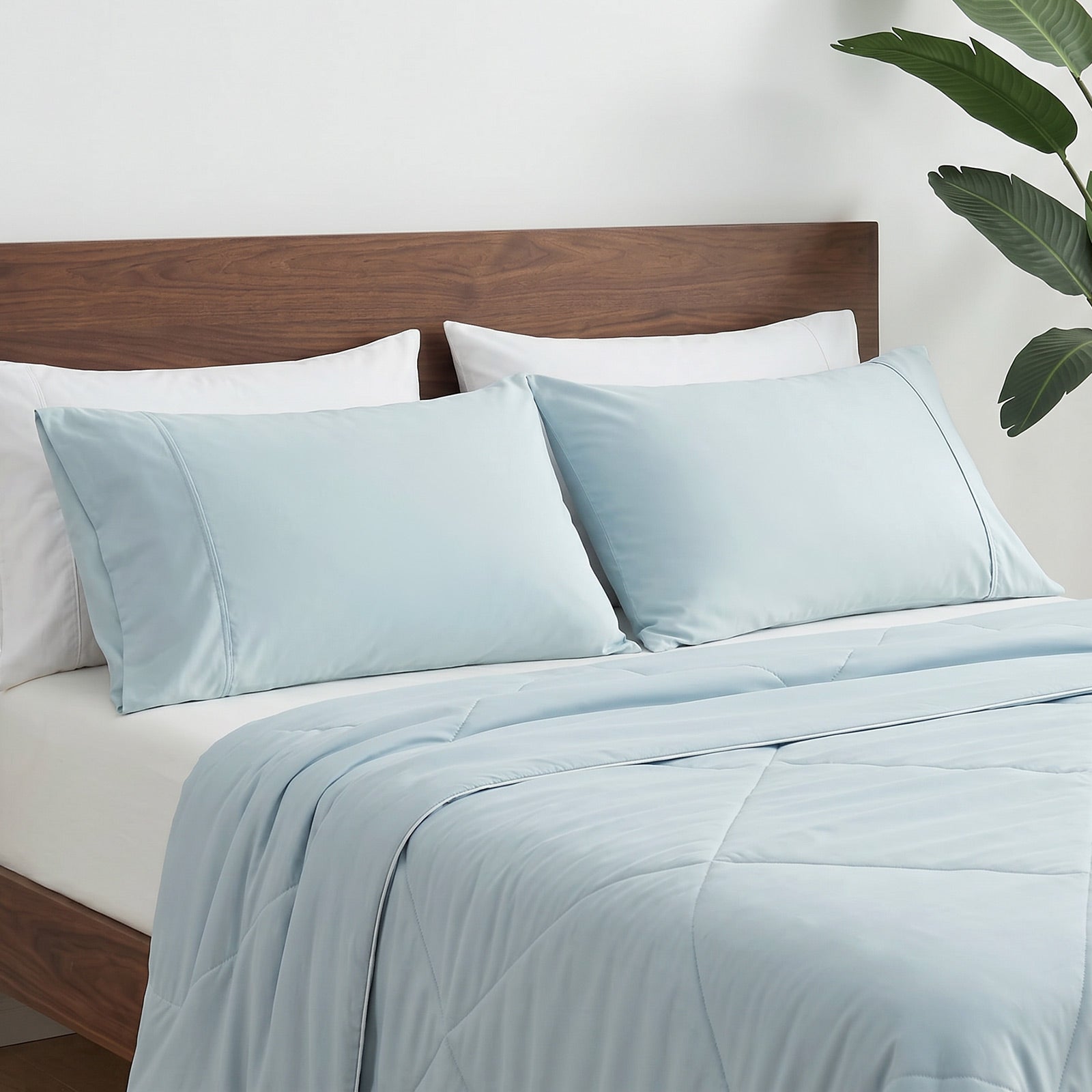 Set of Japanese Fabric Cooling Pillowcases – Breathable for Warm Sleepers