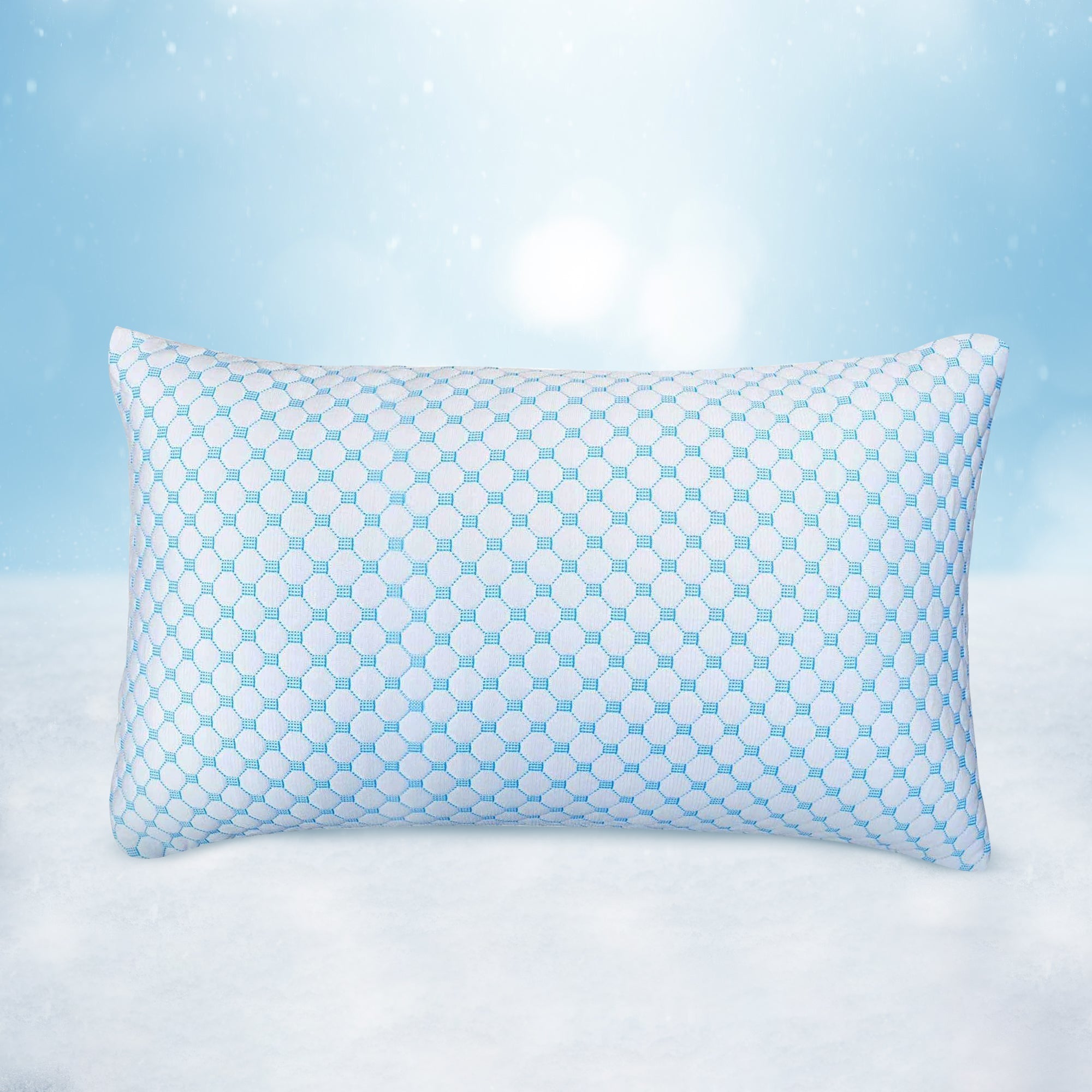 ChillComfort Gel Pillow – Ultimate Support for Side Sleepers