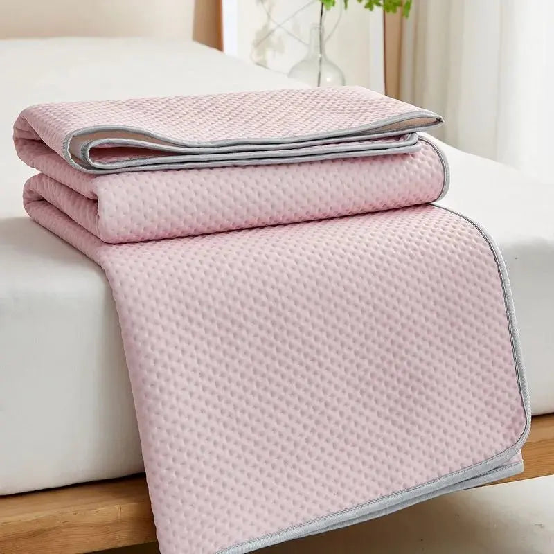 Breathable Ice Silk Cooling Mattress Cover | Soft Comfort for Summer Sleep