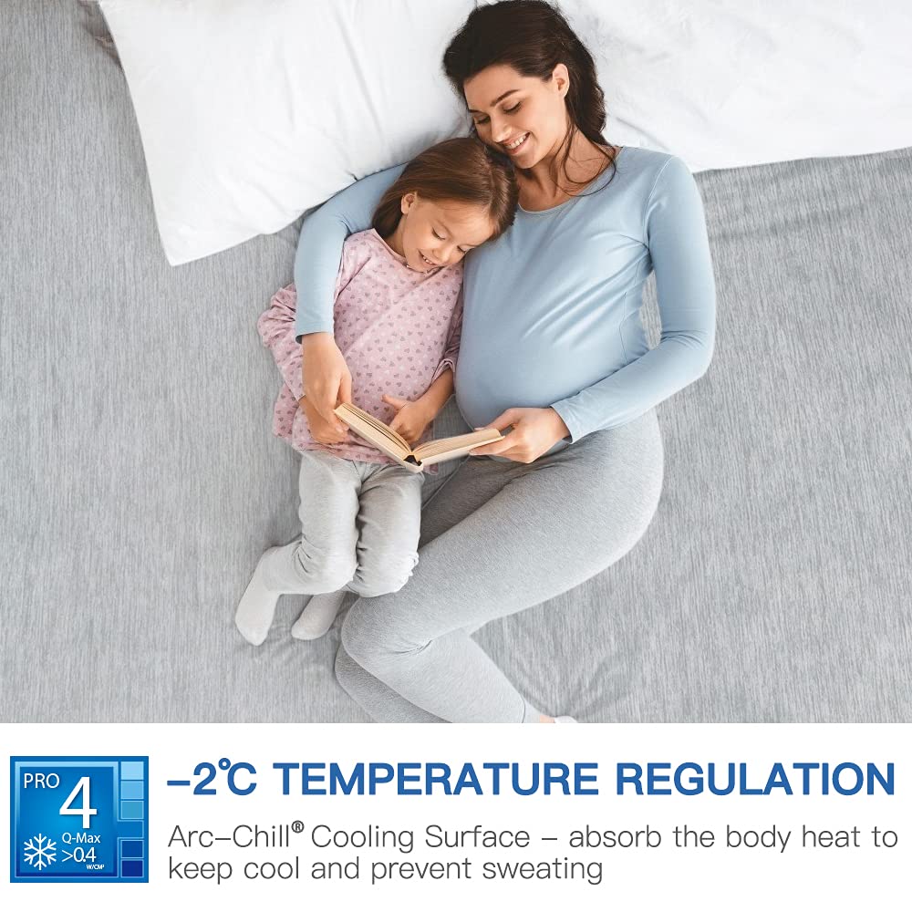 Waterproof Cooling Mattress Cover with Arc-Chill Tech | Hypoallergenic Comfort