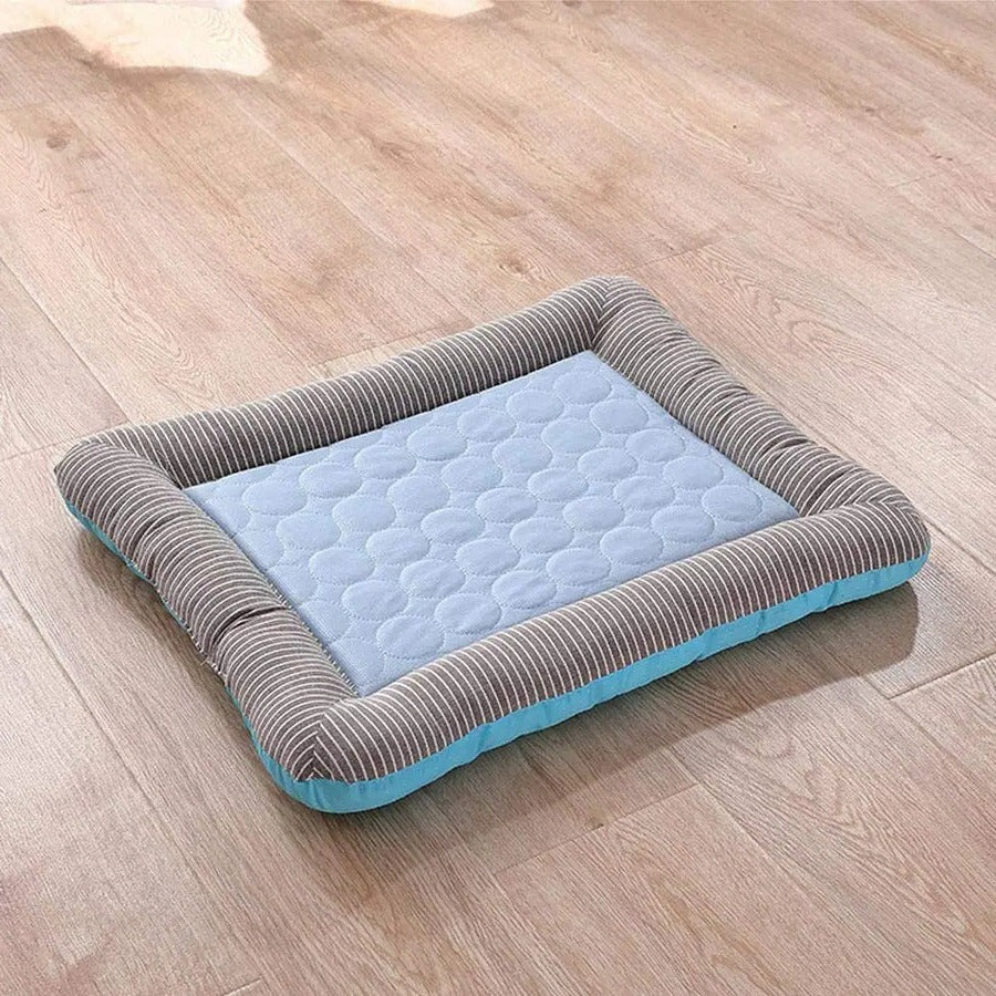 Breathable Ice Silk Pet Mattress | Lightweight Non-Slip Dog Bed for Comfort