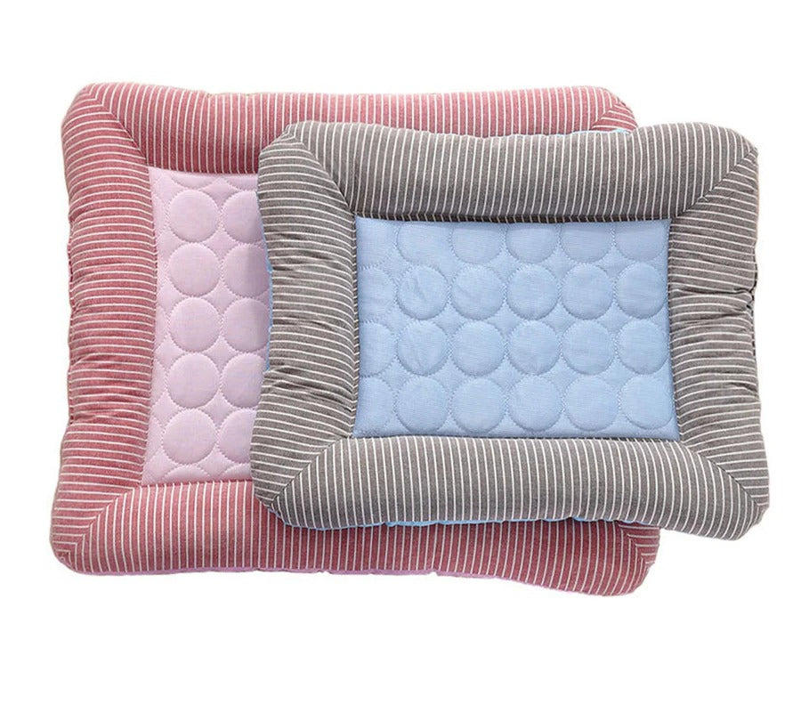 Breathable Ice Silk Pet Mattress | Lightweight Non-Slip Dog Bed for Comfort