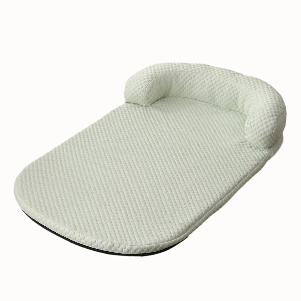 Pet Cooling Mattress – Soft Silk Fabric with Foam Filling for Comfort