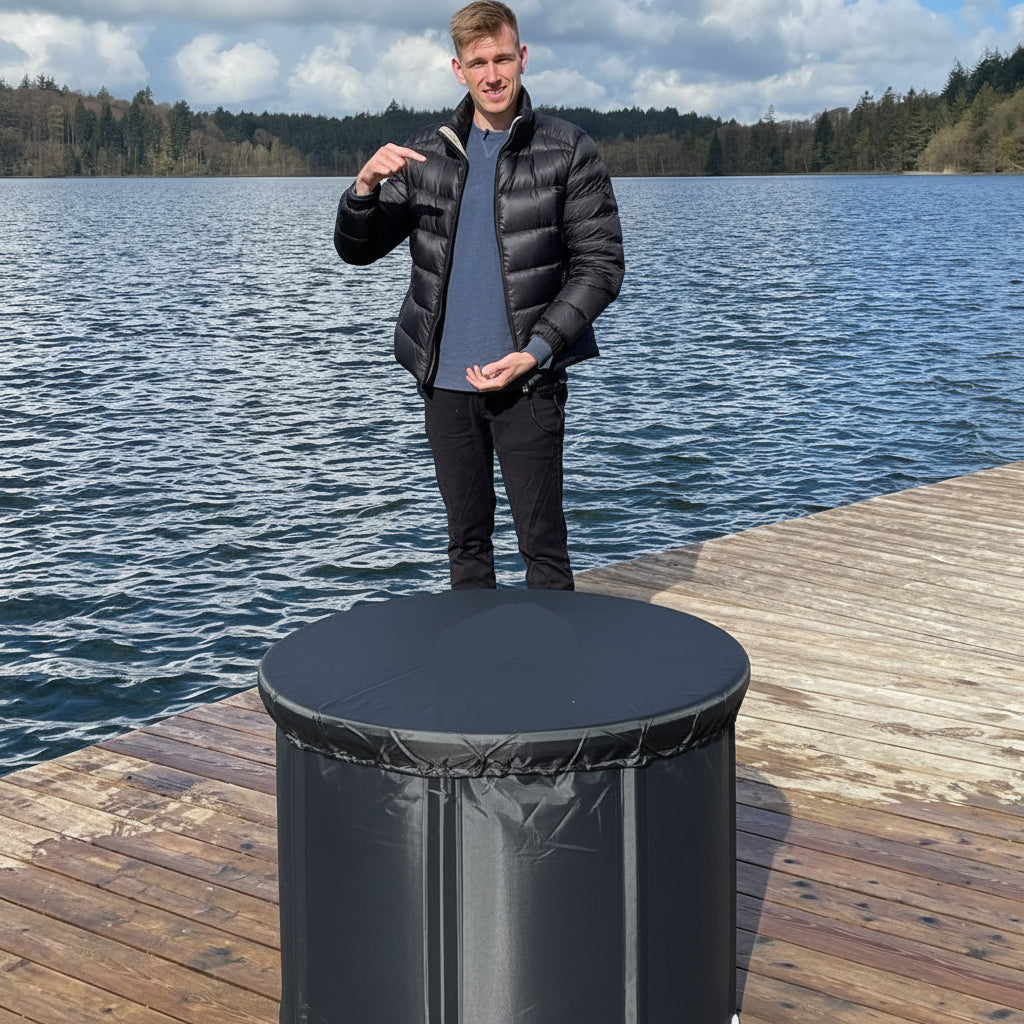 Foldable Insulated Tub for Muscle Recovery | Portable Ice Bath