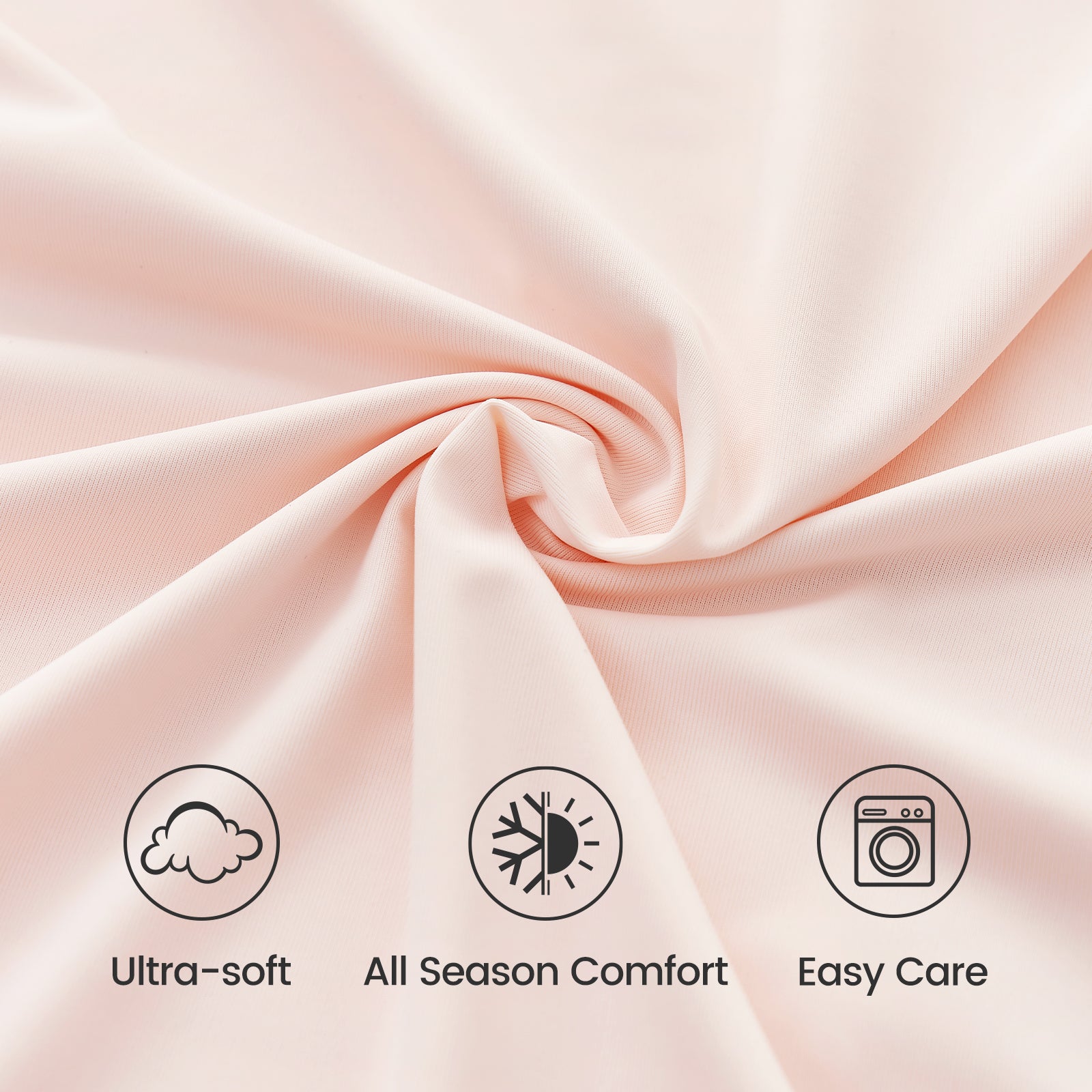 Breathable Fitted Sheet Set with Deep Pockets – Ideal for Warm Sleepers