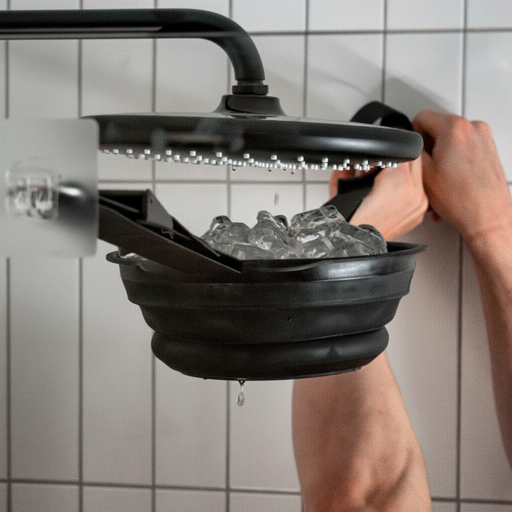 Cold Plunge Shower Attachment for Refreshing Recovery Therapy