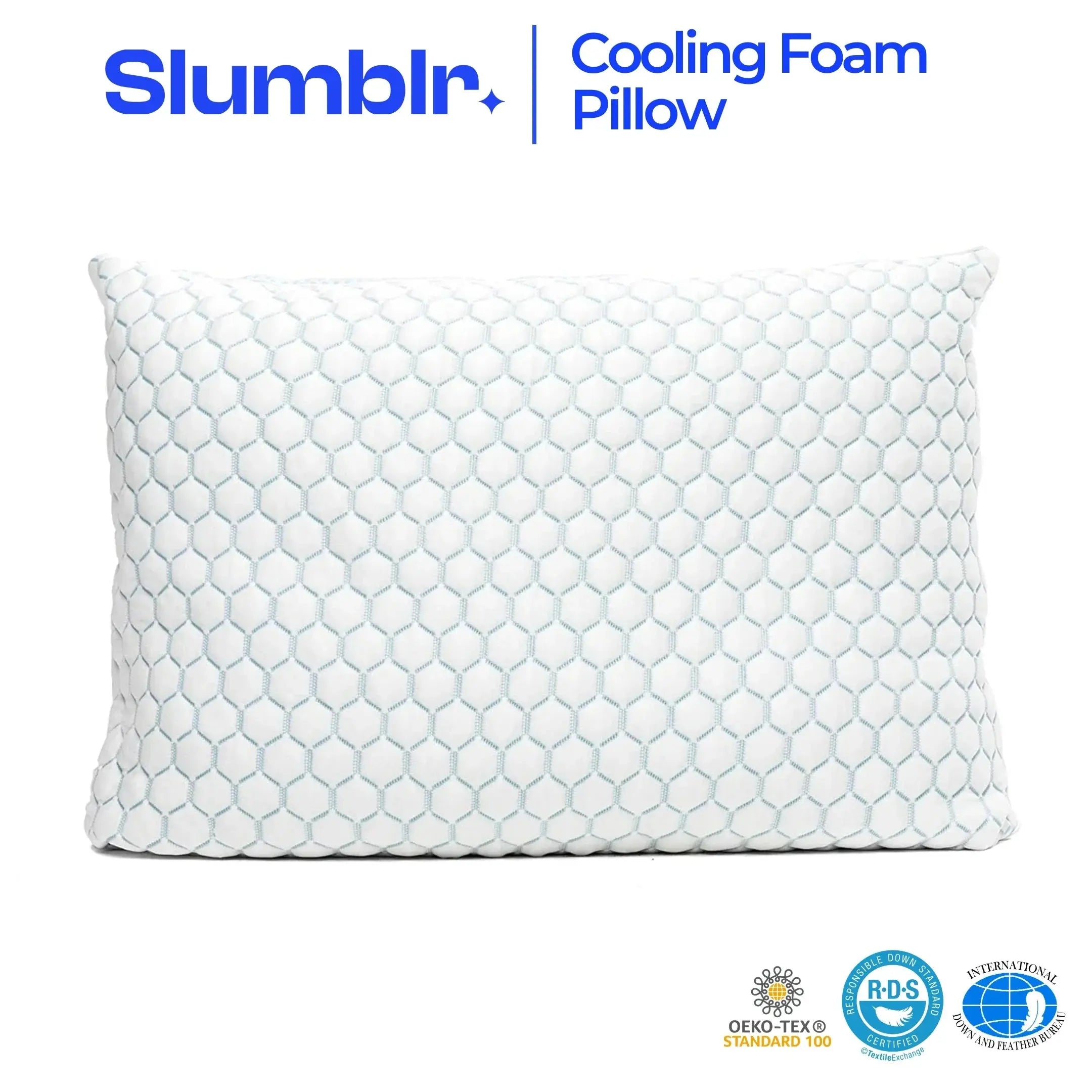 Adjustable Fill Memory Foam Pillow for Side Sleepers – Cooling Comfort