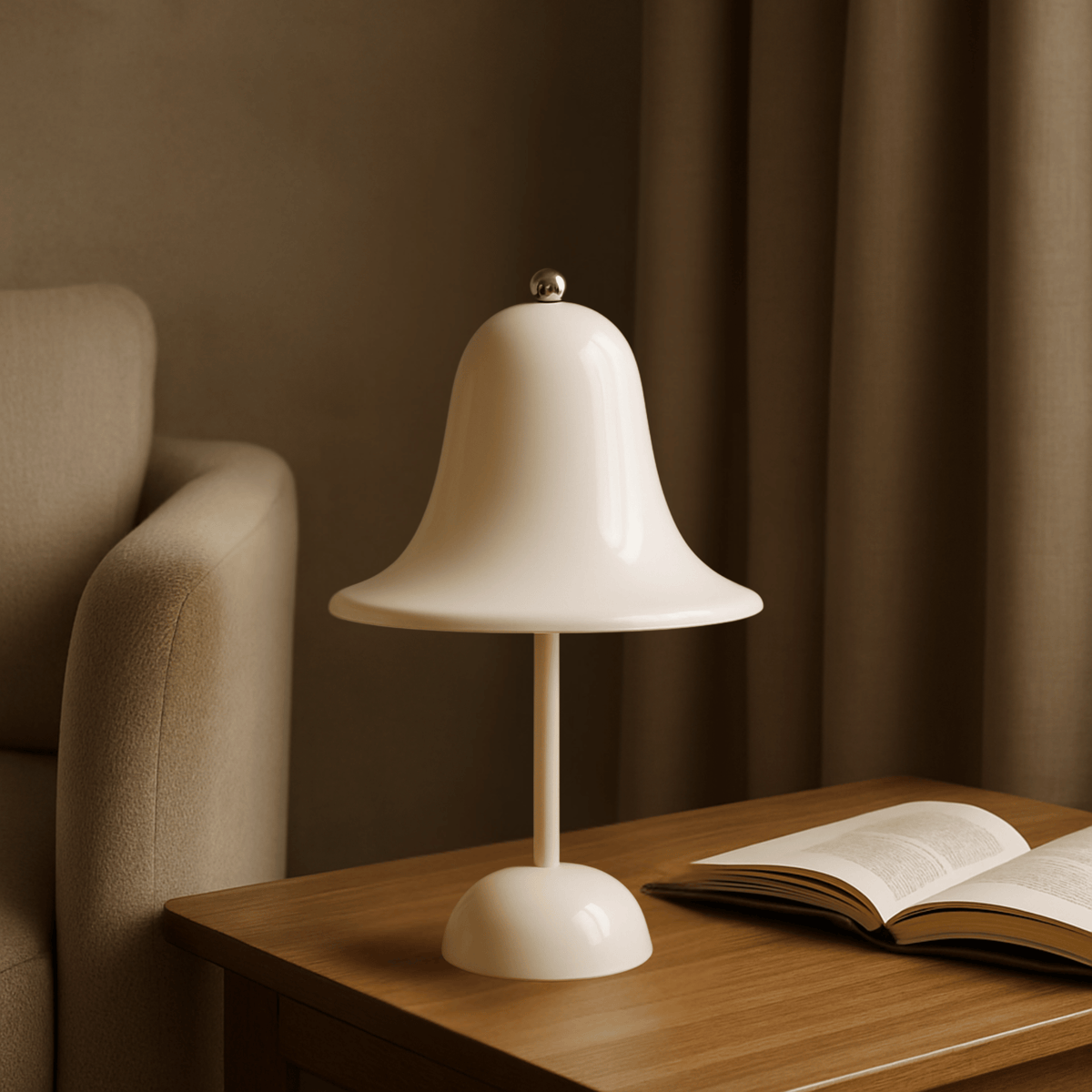 Stylish Cordless LED Touch Lamp with Adjustable Brightness