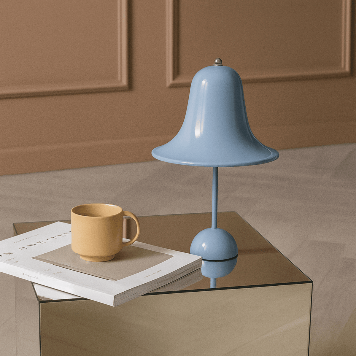 Stylish Cordless LED Touch Lamp with Adjustable Brightness