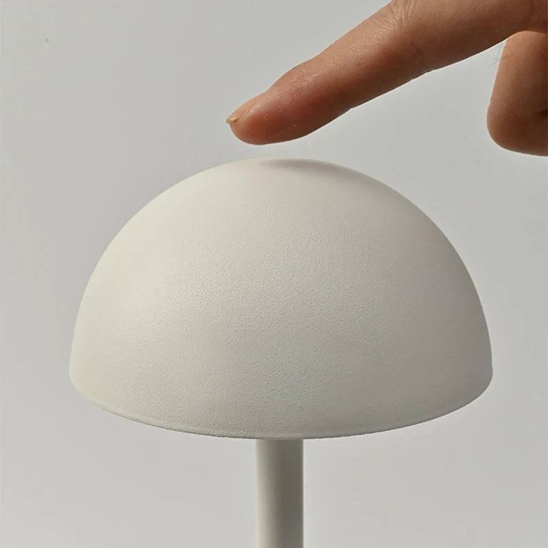 Portable Scandinavian-Inspired Table Lamp with Adjustable Light