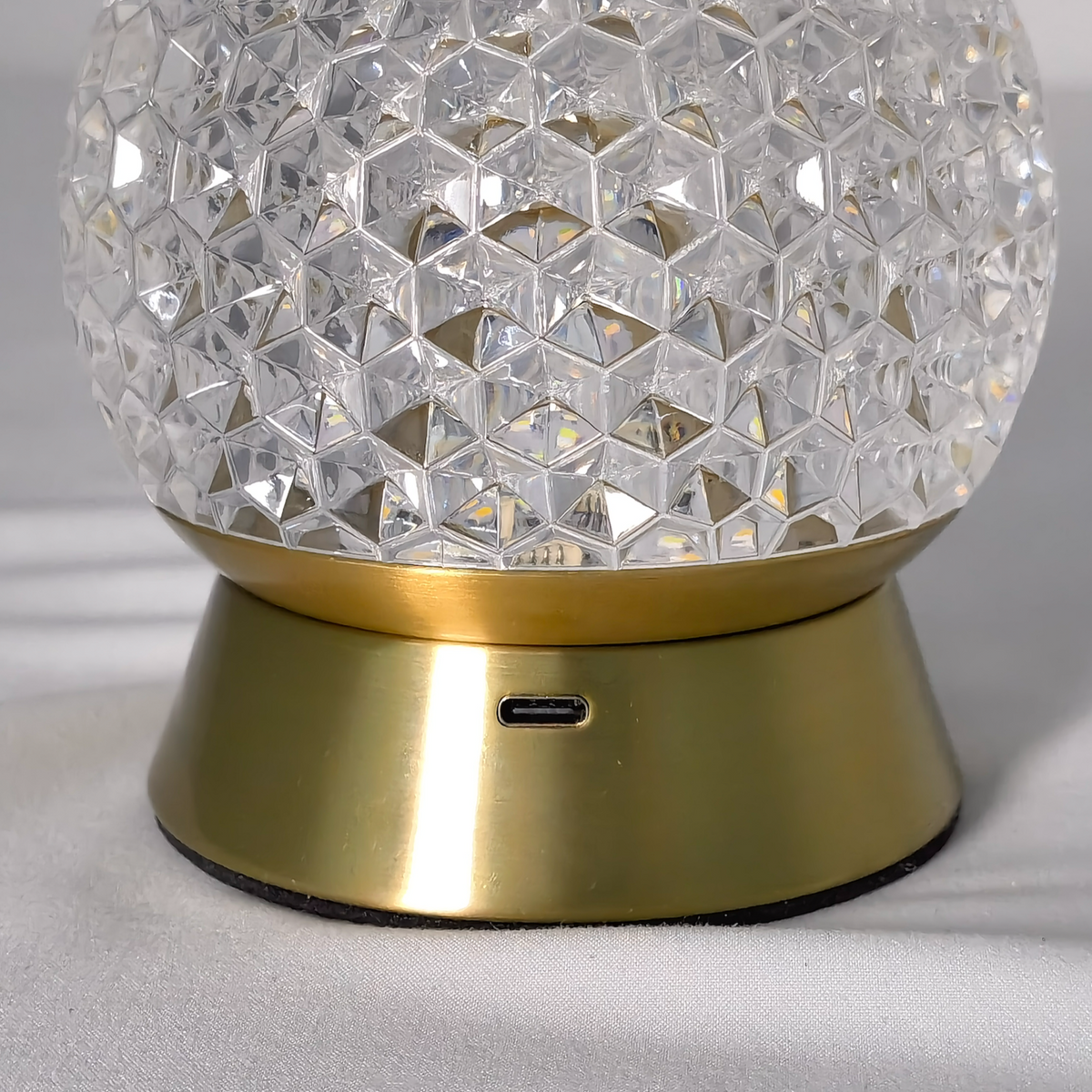 Portable LED Table Lamp with Rechargeable Battery and Touch Control