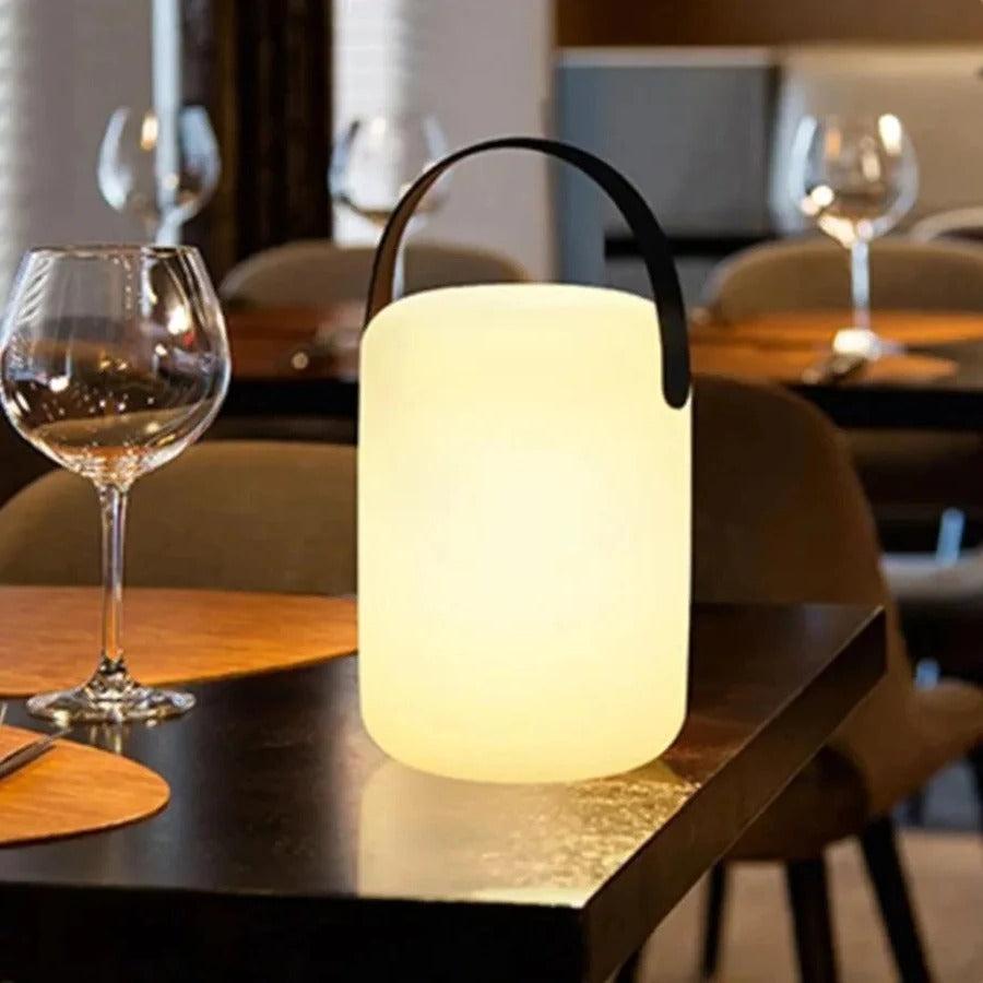 Portable Waterproof LED Lamp – Rechargeable & Adjustable Brightness