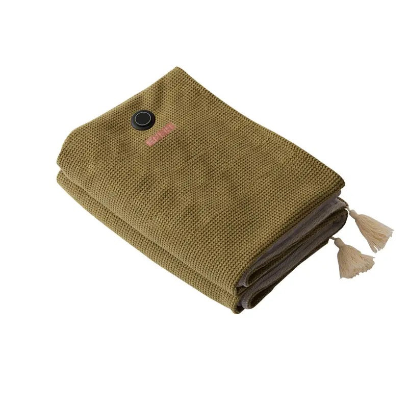 Portable Electric Throw Blanket – Soft Fleece with 3 Heat Levels