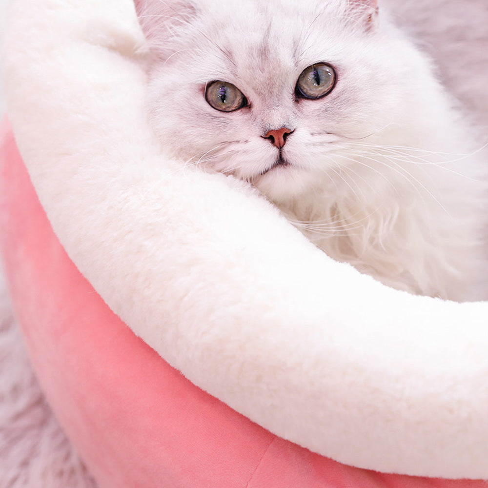 Stylish Cat Litter Mat – Soft Fabric Design for Easy Cleaning and Comfort