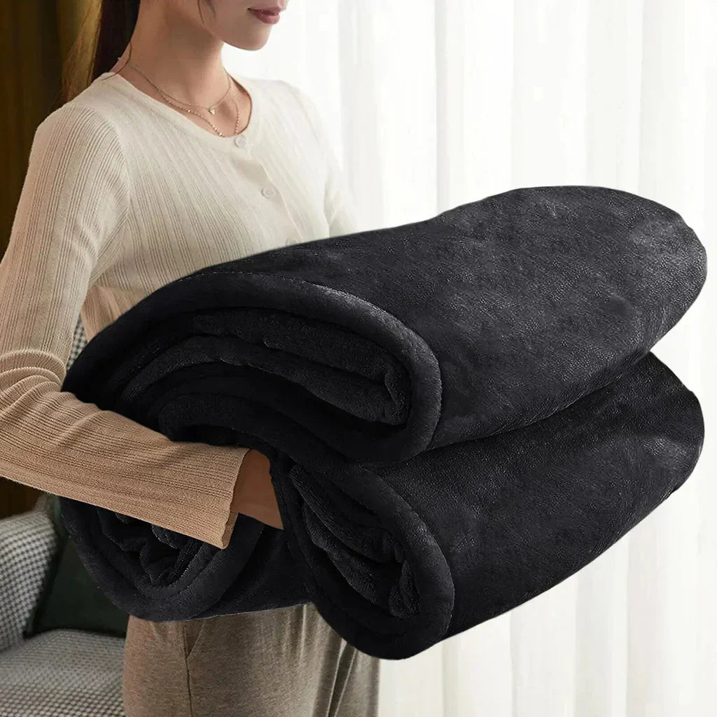 Soft Plush Fleece Blanket for All-Season Comfort