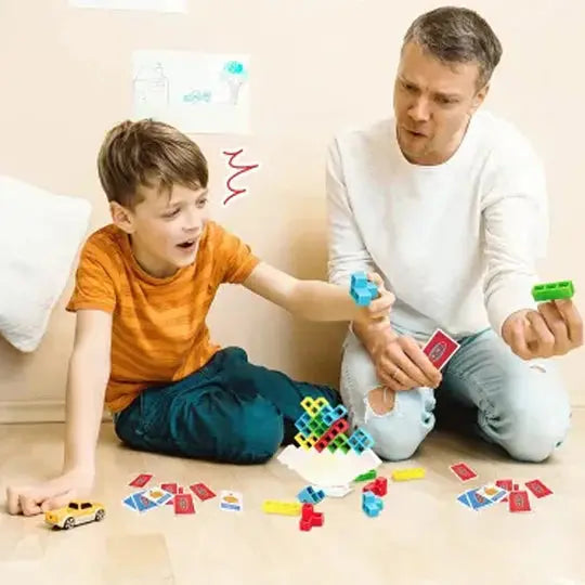Magnetic Balance Toy with Tetris Design | Engaging Cognitive Play