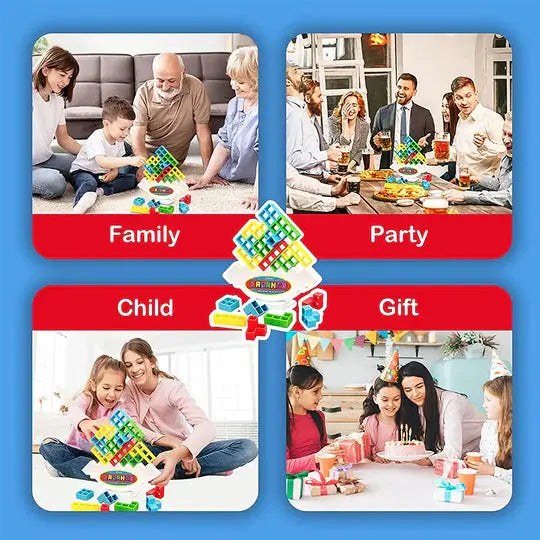 Magnetic Balance Toy with Tetris Design | Engaging Cognitive Play