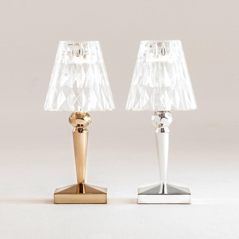 Glimmering LED Table Lamp - Touch Control & Rechargeable