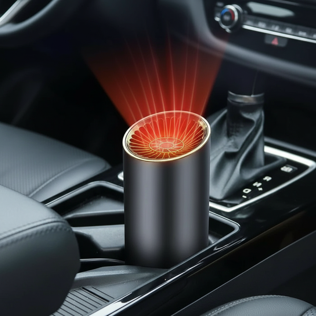 360° Rotating Car Heater | Quick Heating and Cooling for Vehicles