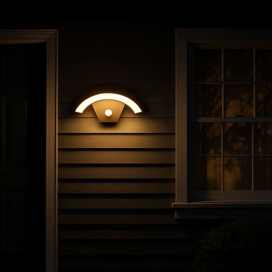 LumoGuard Smart Motion Sensor Outdoor Wall Light