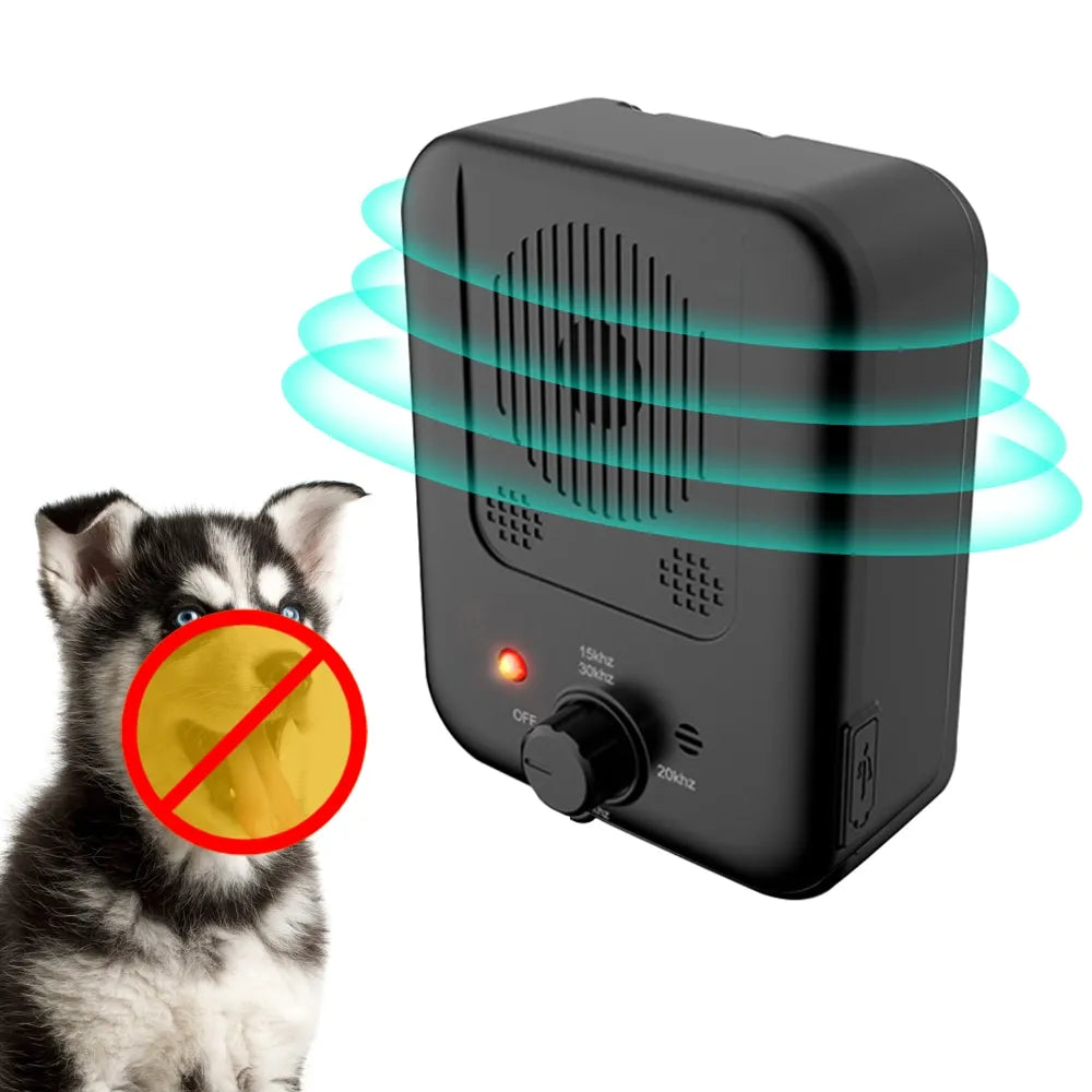 Ultrasonic Dog Bark Control Device – Portable Anti-Barking Solution