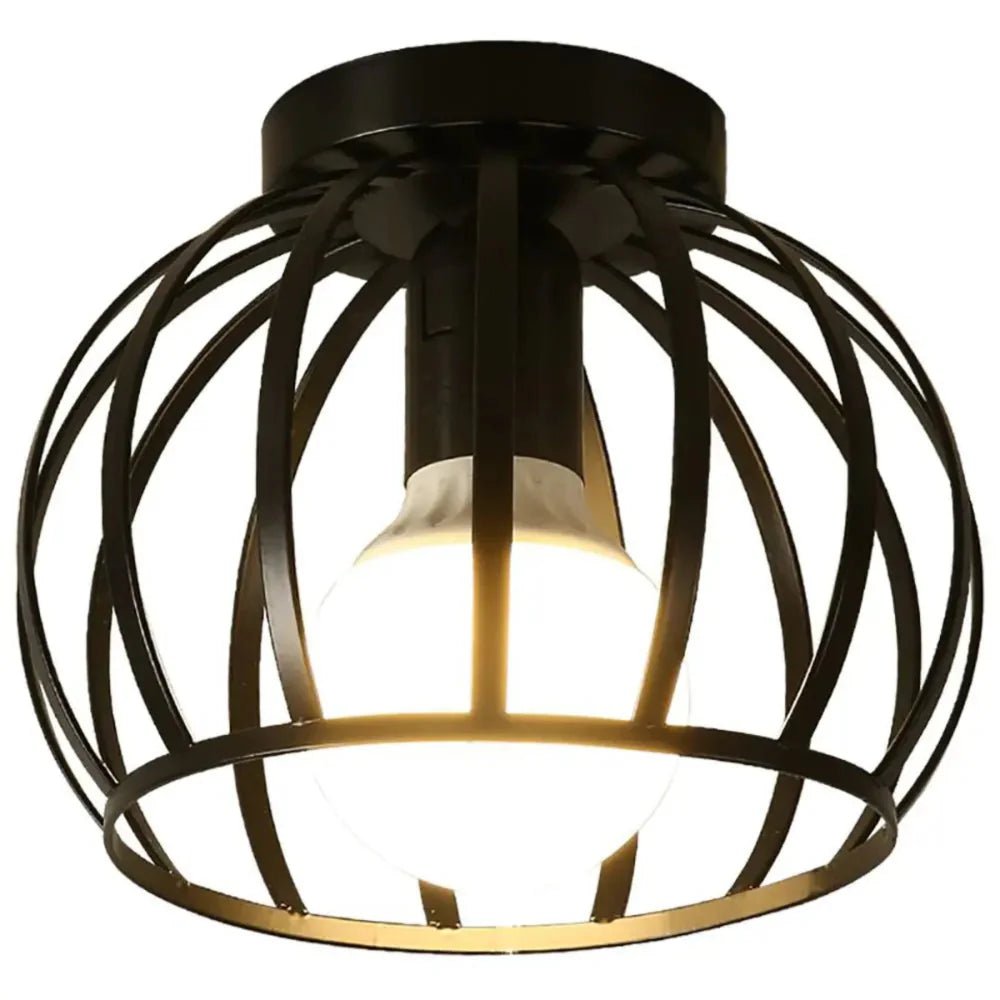 UrbanGlow Metal Ceiling Fixture for Modern Spaces