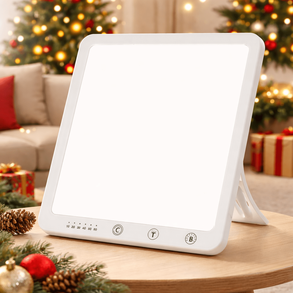 BrightMind Light Therapy Lamp for Enhanced Focus and Wellbeing