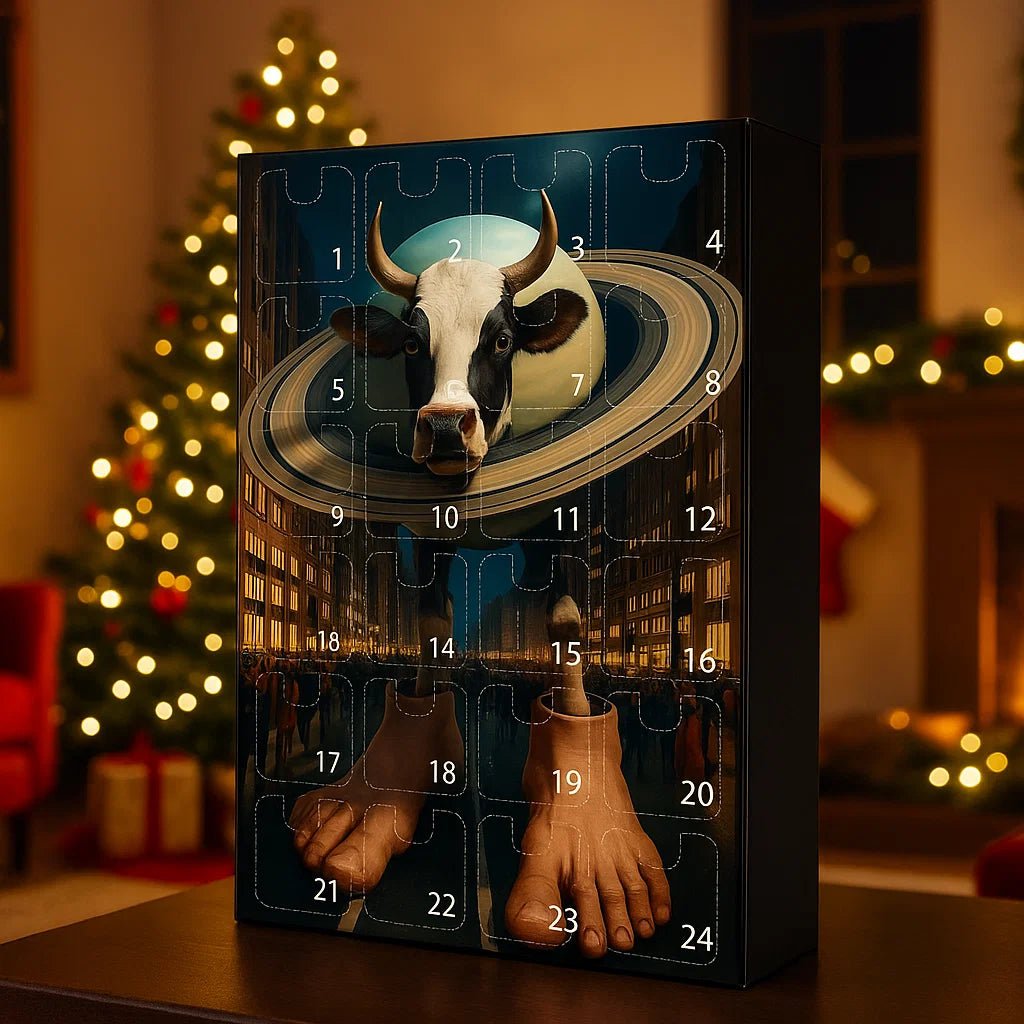 Joyful Countdown: 24-Piece Holiday Decoration Calendar