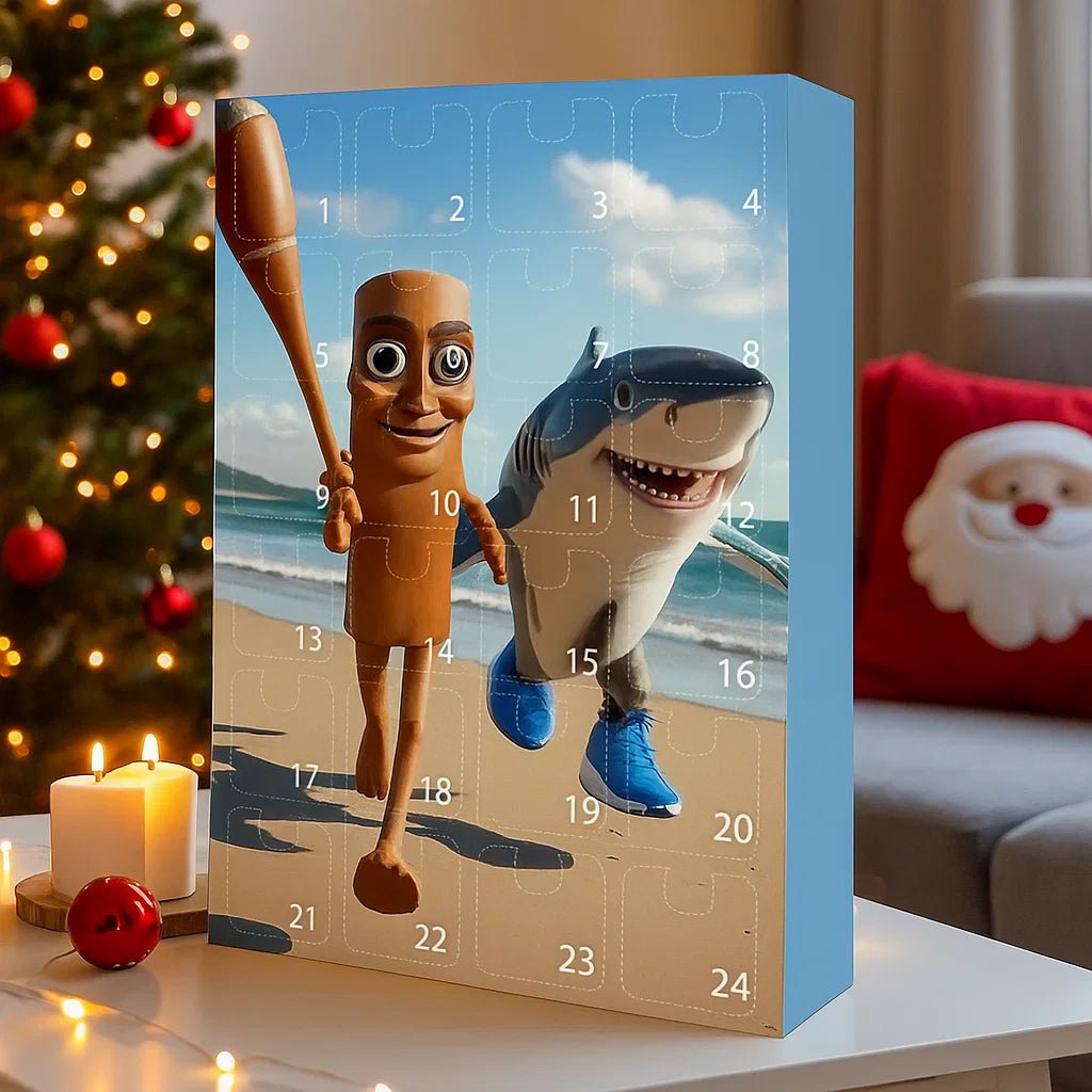 Joyful Countdown: 24-Piece Holiday Decoration Calendar