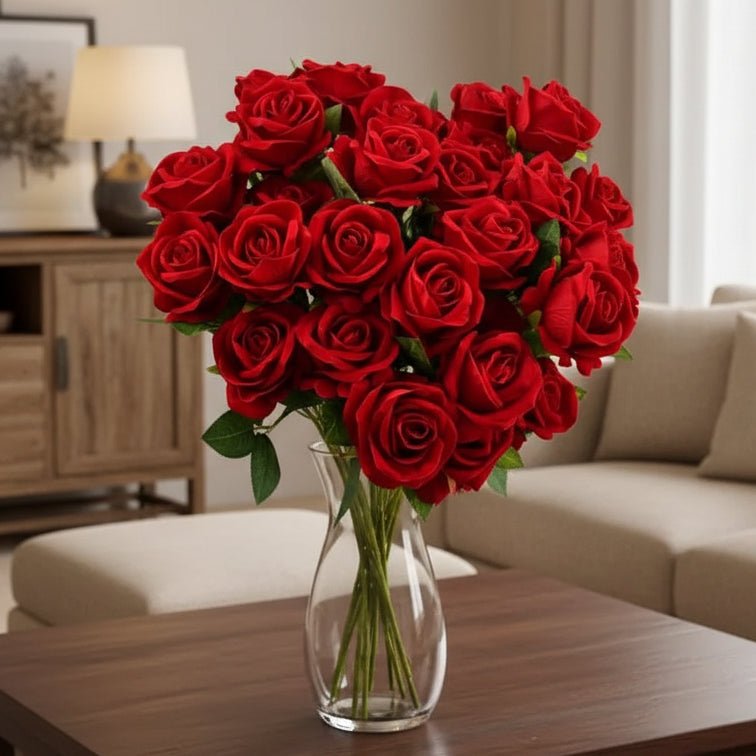 Luxora Velvet Faux Roses for Romantic Décor and Gifting
