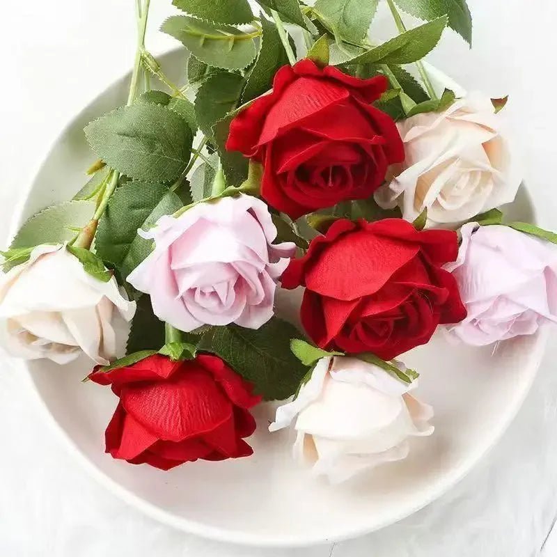 Luxora Velvet Faux Roses for Romantic Décor and Gifting