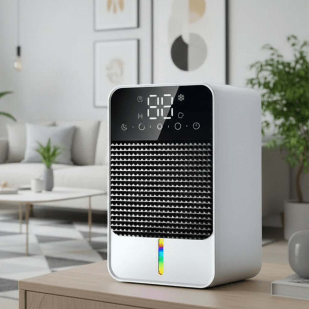 ComfortWave 25W Dehumidifier with LED Control and 1500ml Tank