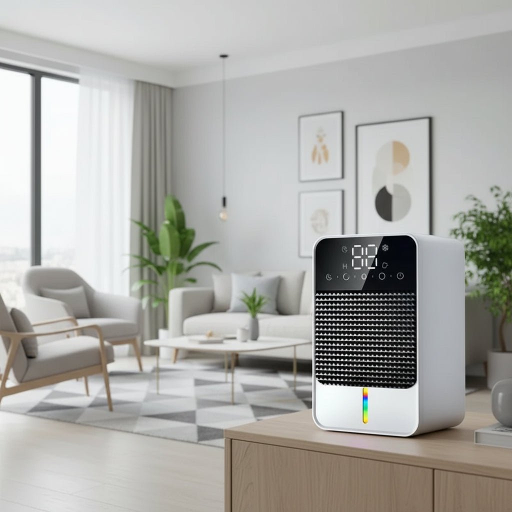ComfortWave 25W Dehumidifier with LED Control and 1500ml Tank