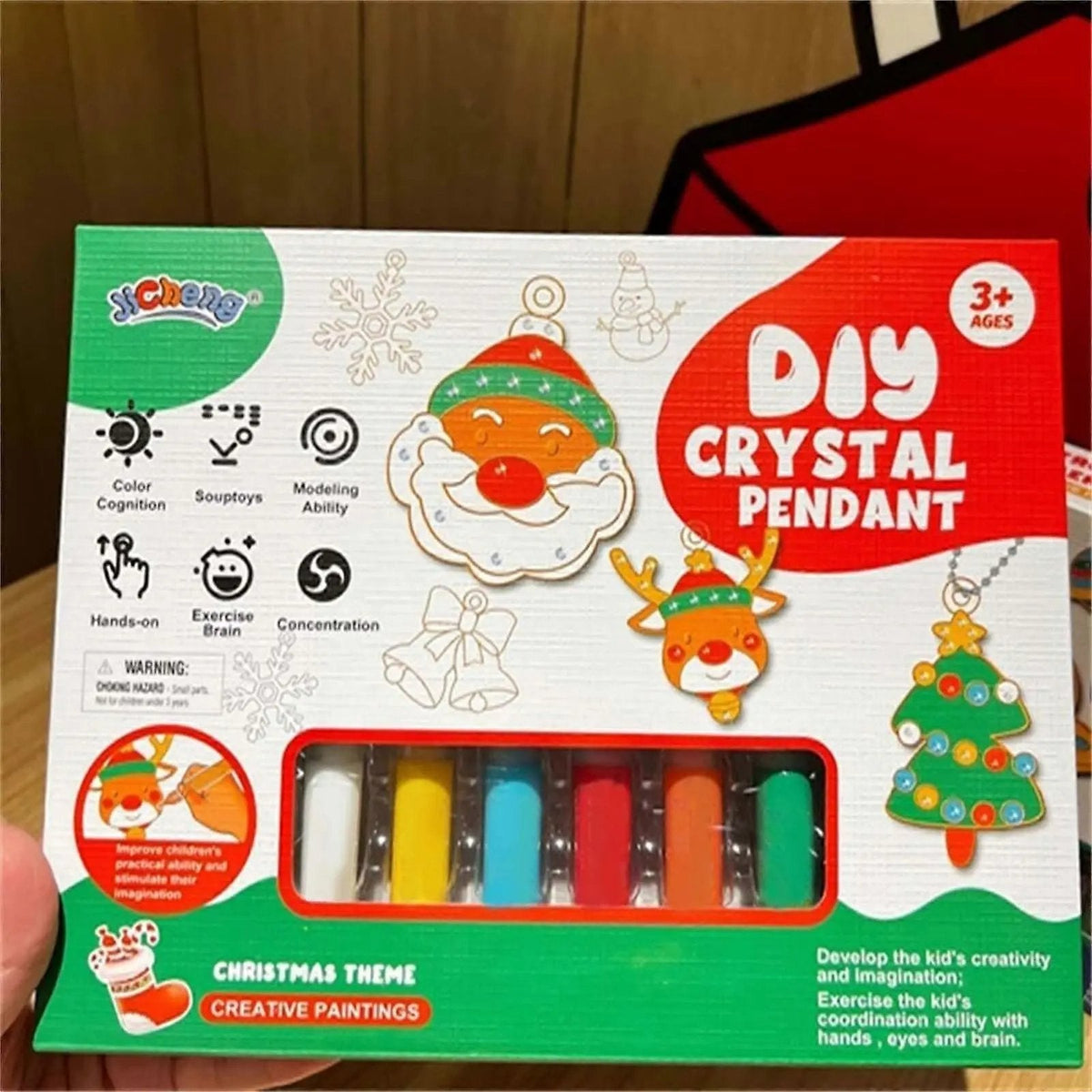 Crystal Pendant Painting Kit – Make Your Own Colorful Creations