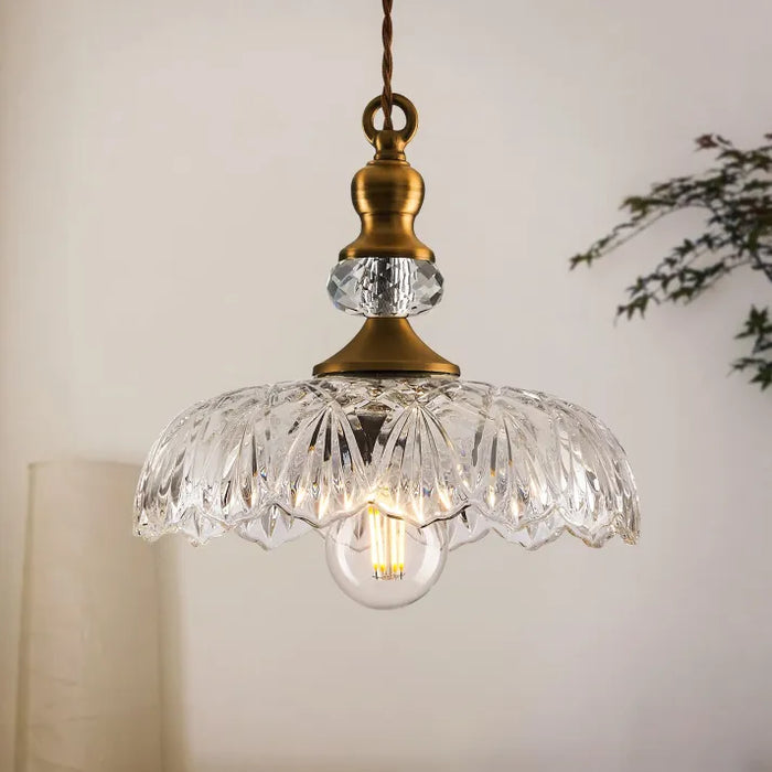 Taavita Mini Kitchen Island Glass Pendant Light | Retro Chic Design, E26/E27 Bulb Base